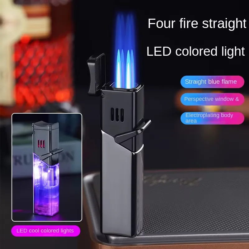 Electronics Gadgets For Gift - Металлическая ветрозащитная зажигалка для сигар с