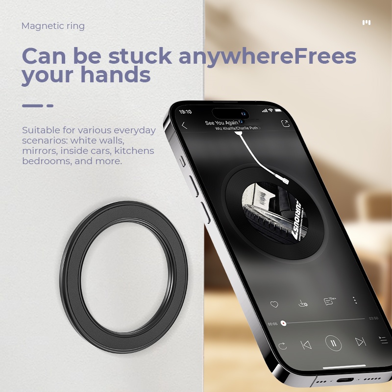 Usb Charger - Сильное магнитное кольцо для телефона Magsafe,