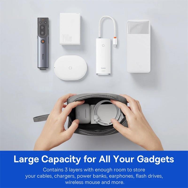 Портативный чехол для наушнико – обзор и цена Cable Organizer