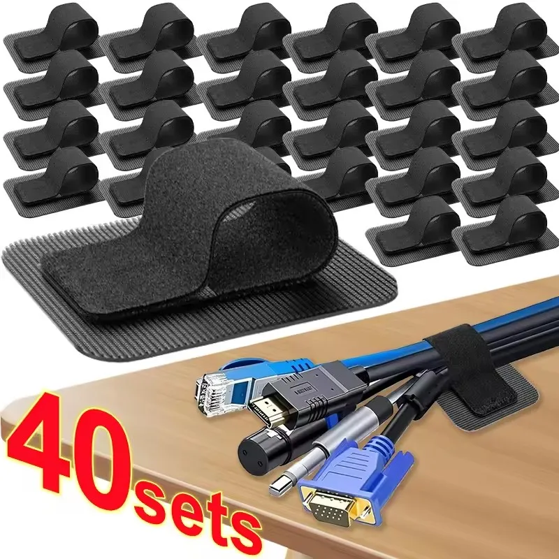 4-40 комплектов для организаци – обзор и цена Cable Organizer